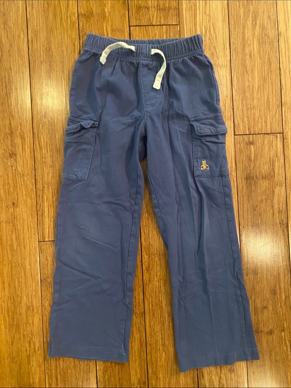 Gap Boys 5T playtime favorites Blue Cargo knit pant with pickrgs